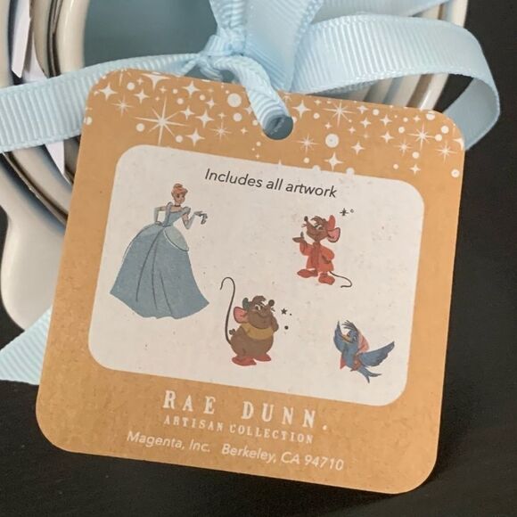 Rae Dunn Cinderella Disney Princess Measuring Cups - Gus Gus Mouse Bird - Picture 3 of 6